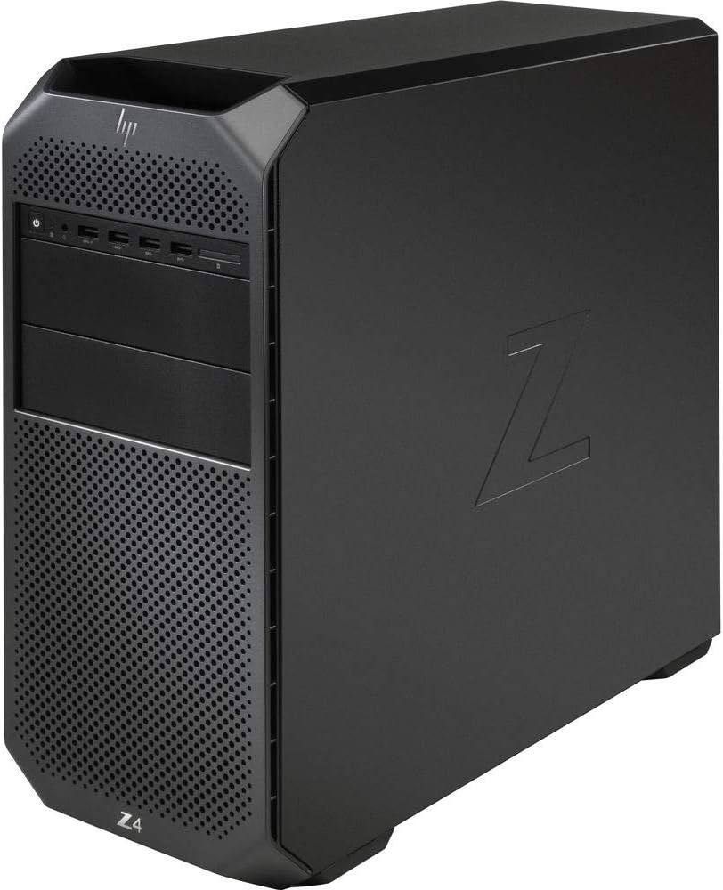 HP Z4 G4 Workstation Intel Core X-Series i7-7800X Hexa-core 3.5GHz 8GB DDR4 500GB M.2 NVMe SSD+1TB HDD Win 11 Pro 64-bit (English) Mini-Tower Black w/Front Fan Assy (Certified Refurbished)