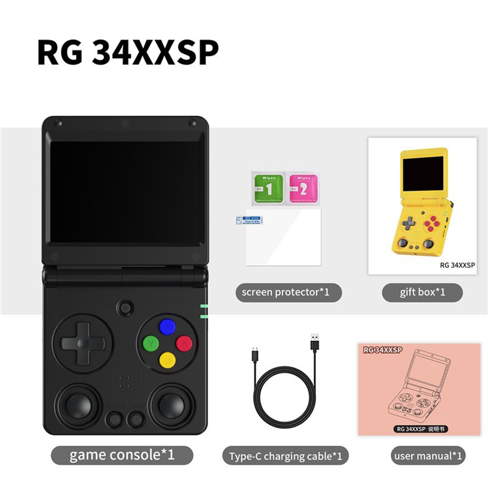Design portatile pieghevole pieghevole della console di gioco portatile 64GB di Fliptops dell'annata