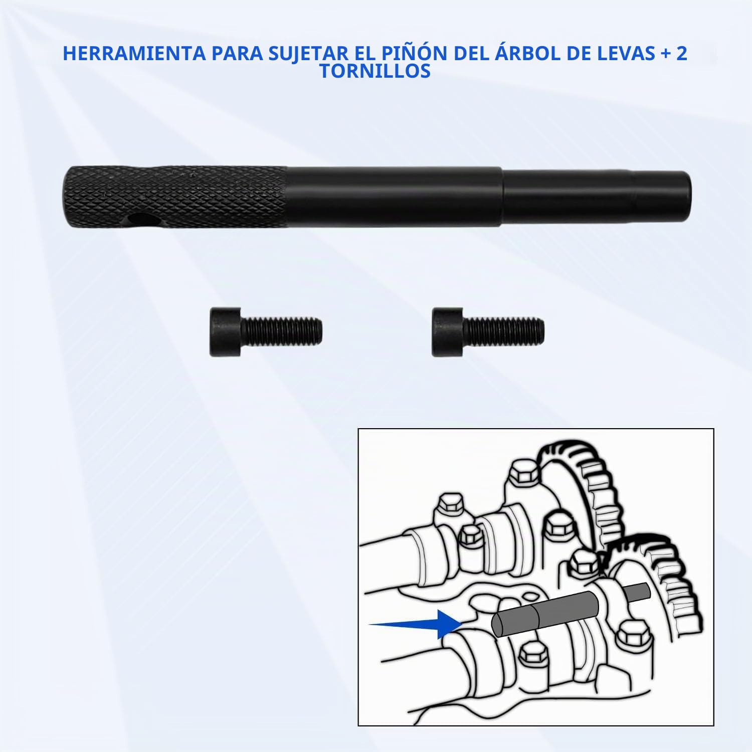 ZKTOOL Kit de herramientas de sincronización y bloqueo de alineación de motor diésel, compatible con Vauxhall Opel 1.6 CDTI, herramientas para árbol de levas del motor, herramientas para cadena de