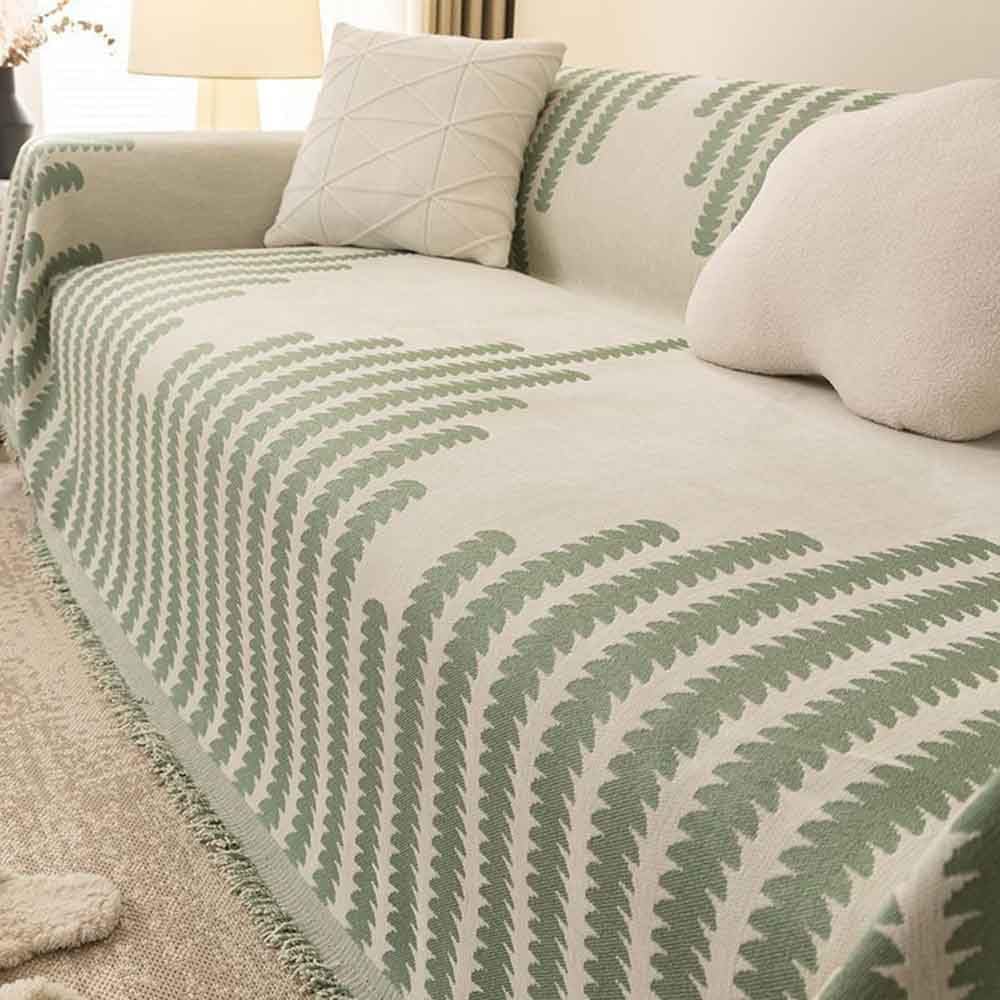 MXCZFC Sofa Throws Large 3 Seater,Throws for Sofas Large, Non Slip Extra Large Throws for 4 Seater Sofa with Decorative Fringe, Sofa Throw for Settees Couch and Armchairs