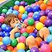 Ball Pit Balls, 100 Pcs/50 Pcs/200 Pcs, 5.6 cm, Crush Proof Plastic, for Toddlers, with Mesh Bag (50 pcs)