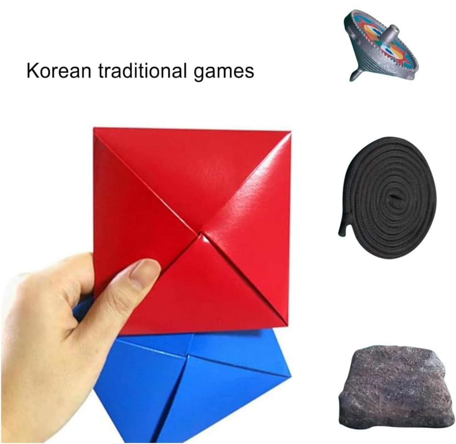 Koreanisches Volksspiel-Set, Koreanisches Traditionelles Spiel-Fangspielzeug, Familien-Reisespiele, Koreanisches Spiel-Jack-Set Als Geschenk (3 Set)