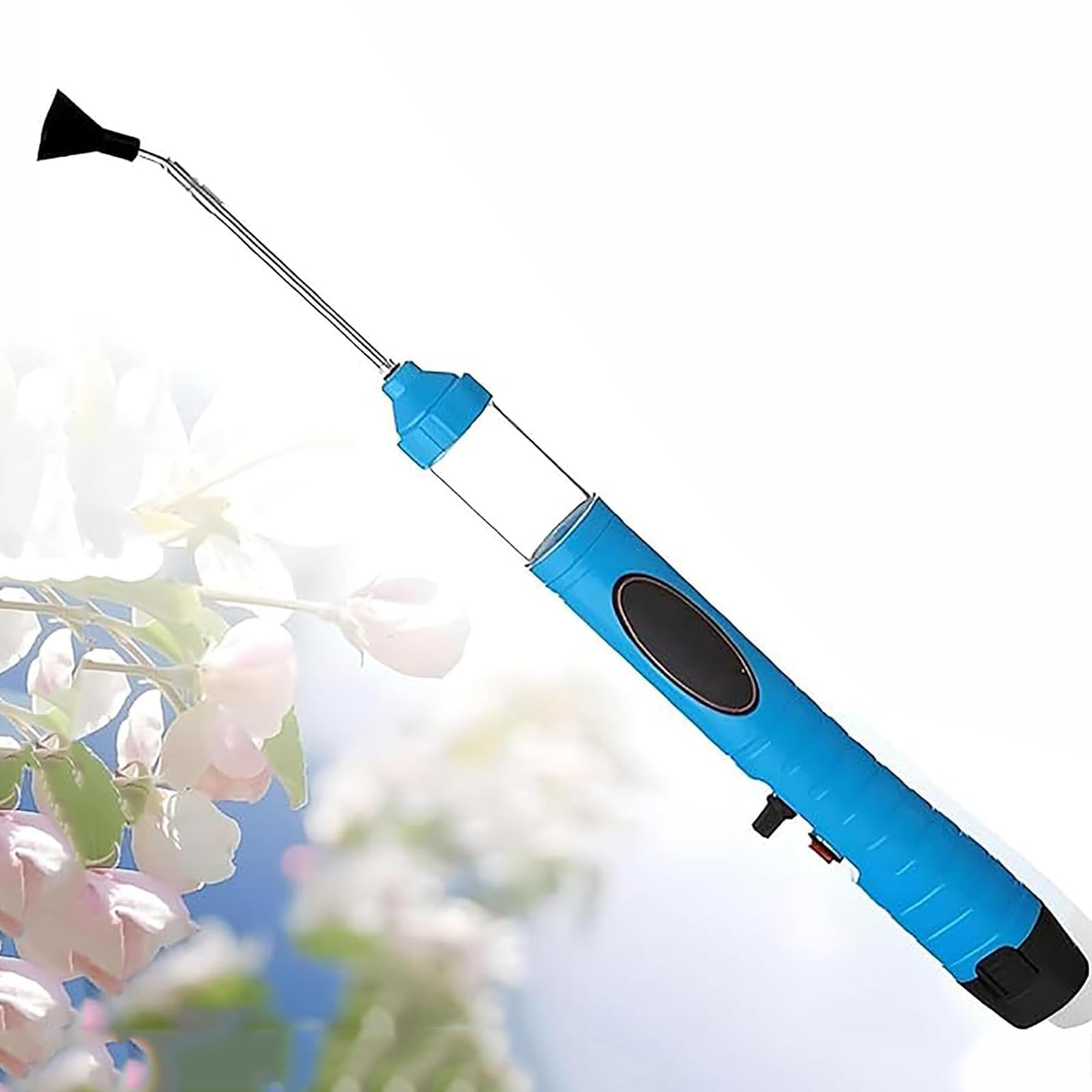 YXYLJOZ Electric Pollinator - Vegetable Pollinator with Extension Rod, Uniform Pollen Output, Adjustable Powder Amount, Continuous Spraying, Motor Flow Rate: 6.0L/min