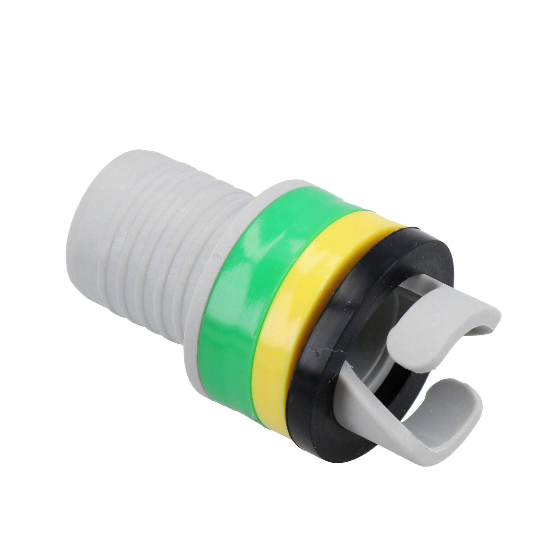 AB Tools Inflatable Boat Rib Universal Inflating Valve Adapter for Foot Air Pump Kayak