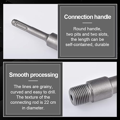 Miniatura 4 de KATUR Broca de pared de piedra de cemento para ladrillo, hormigón y cemento, 1.18 pulgadas, SDS Plus (1.181 in de diámetro)