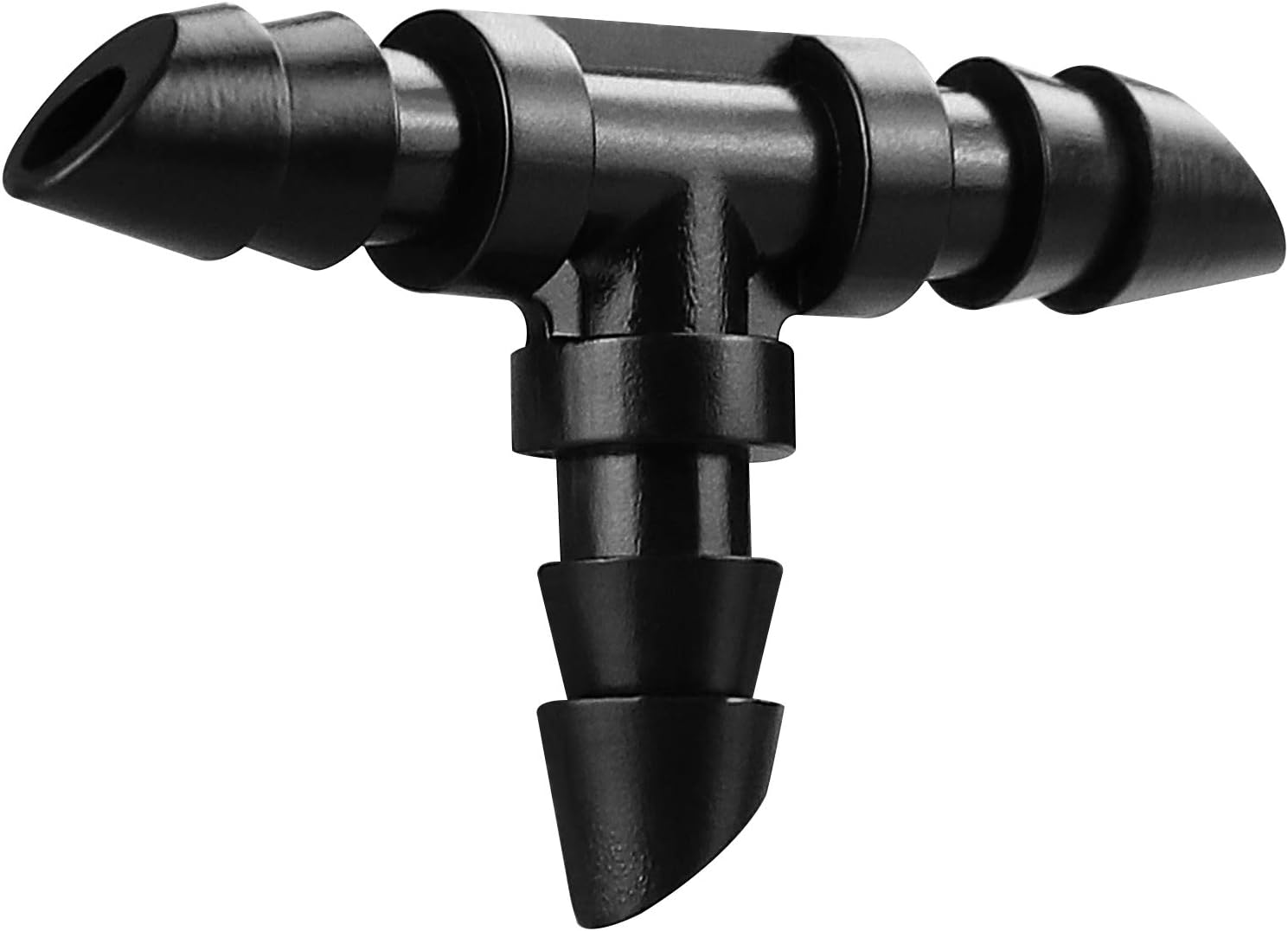 iMopo 70 Pack Drip Irrigation Barbed Tee Fittings,Barbed