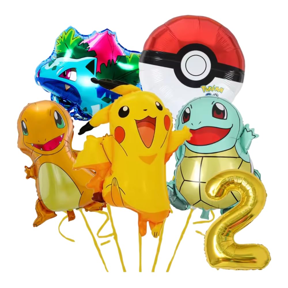 Pokémon Number/Numerical Balloons | Mix 1 | Two
