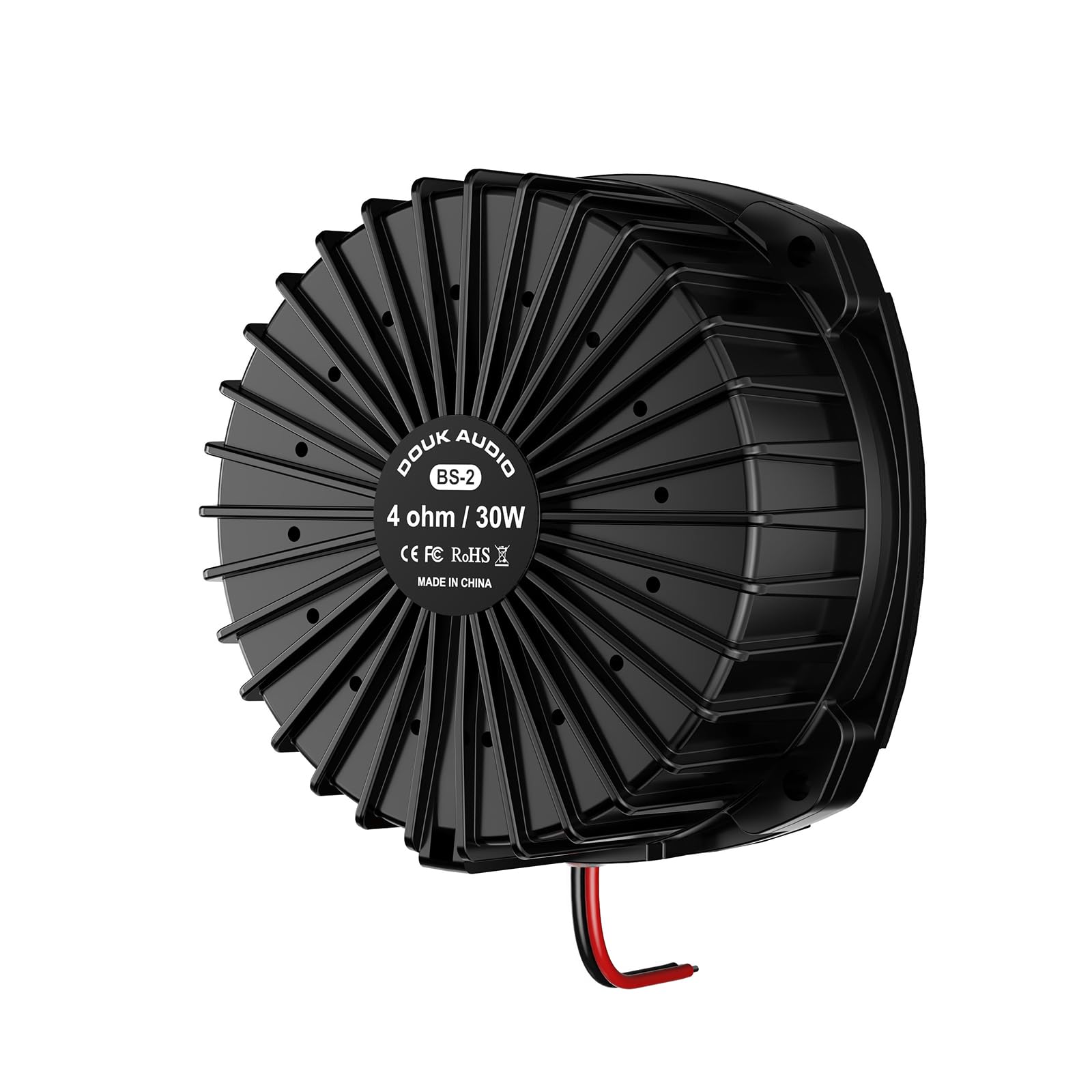 Douk Audio BS-2 Bass Shaker: 30 W Taktiler Wandler – Subwoofer-Tieftöner für Heimkino, Car-Audio und Vibrationserlebnisse im Gaming-Sessel