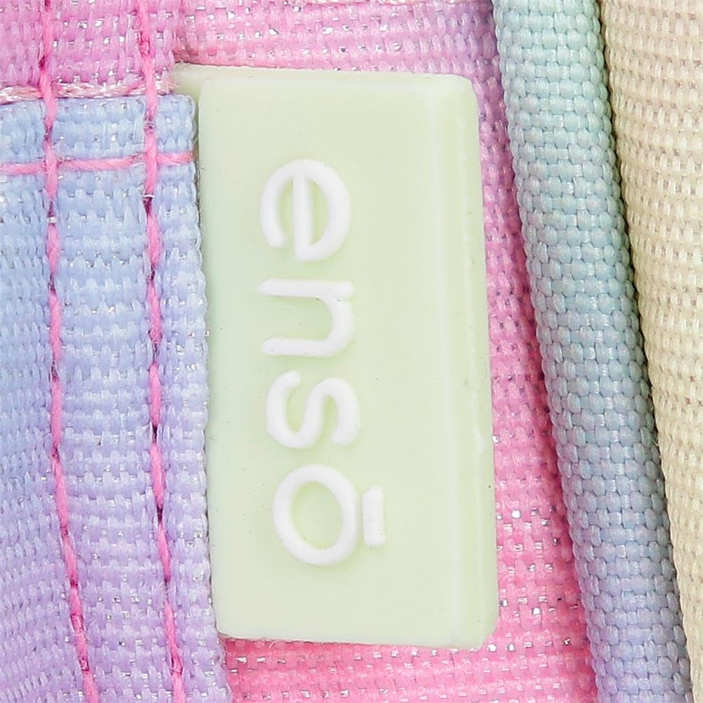 Enso Free Spirit Mochila escolar mochila infantil fabricada en Poliéster, Tirantes anchos y ajustables que se adaptan, bolsillo frontal.