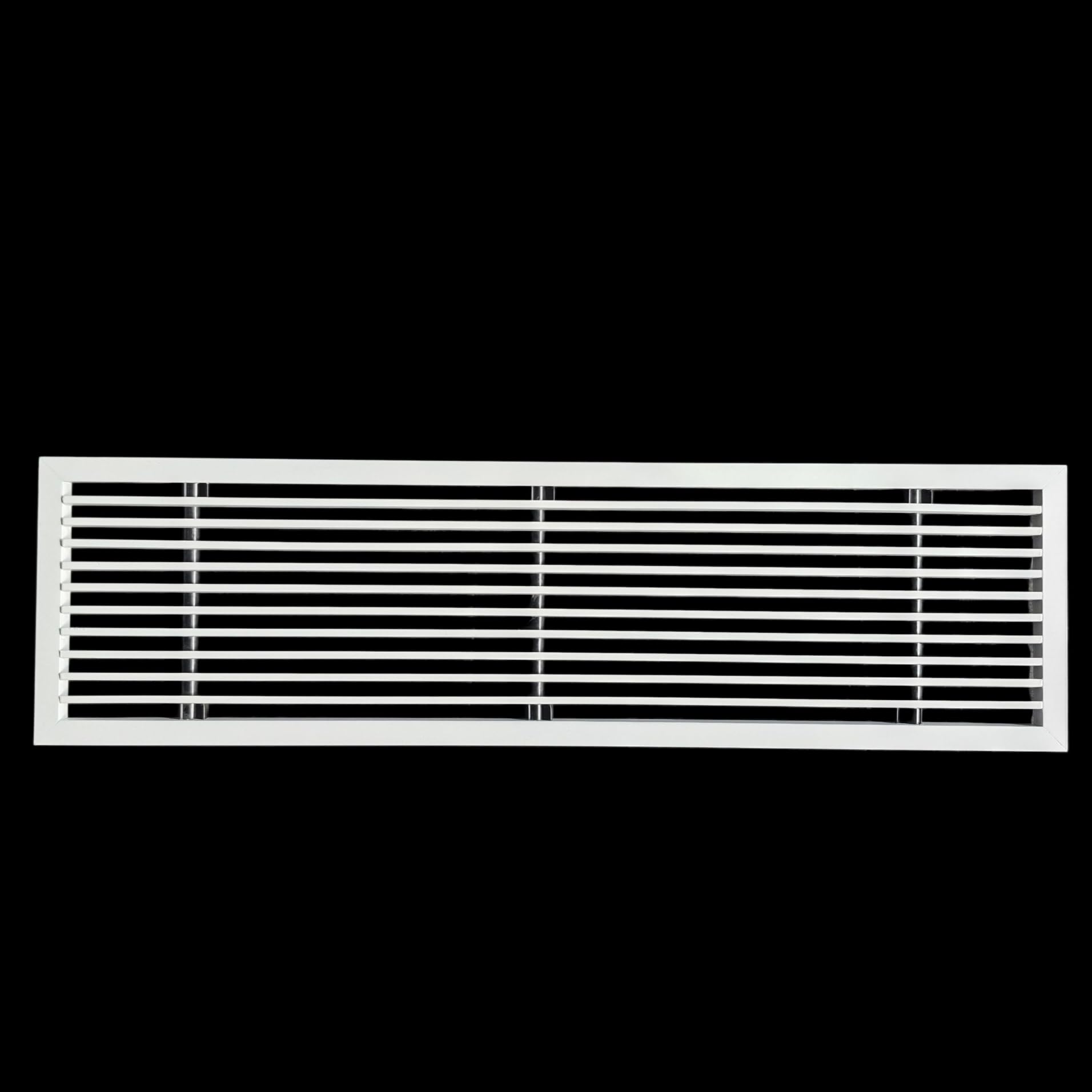 Aluminium Powder Coated Grill, 24"*6", Grill for ac, hvac, ventilation grill, home grill, ac grill.furniture grill,ac jali (White, 24"*6")-image-22