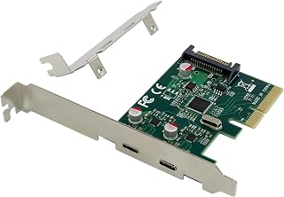 Conceptronic 2-Port USB 3.2 Gen 2 Type-C PCIe Card