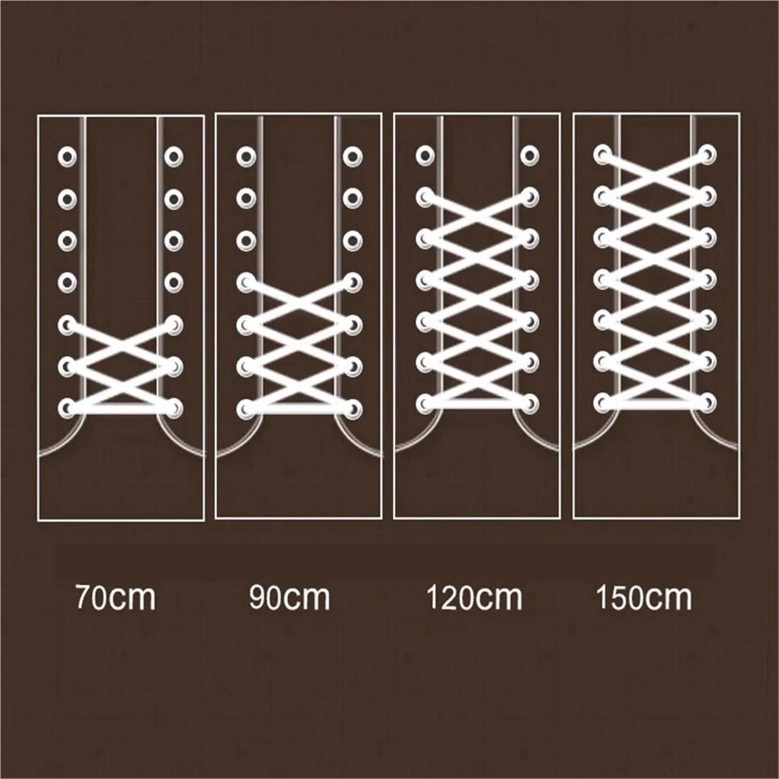 5 pares de cordones redondos poliéster lisos, clásicos, for botas Martin, deportivas informales, for zapatos Para Zapatillas Deportivas