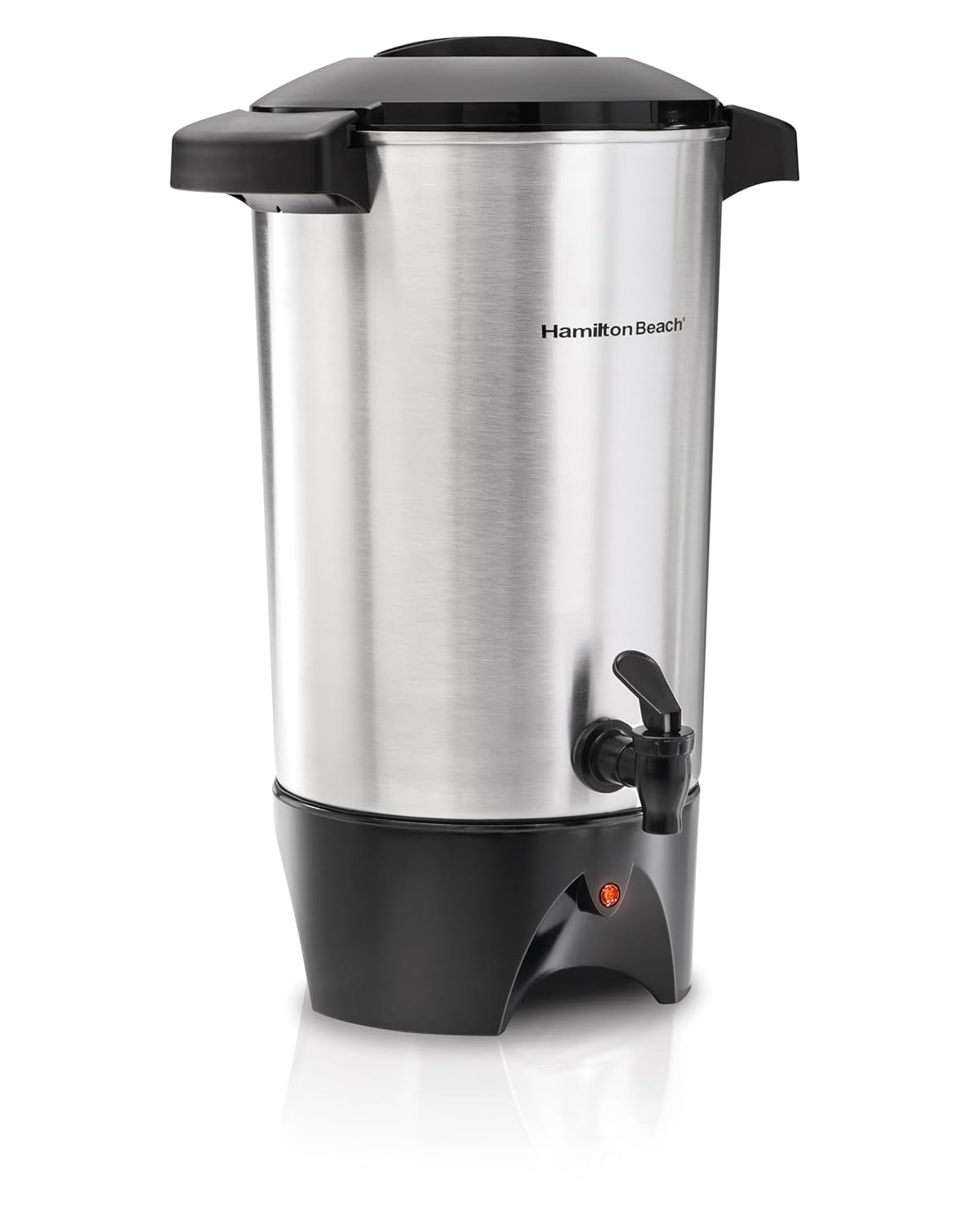 Hamilton Beach 45 Cup Coffee Urn and Hot Beverage Dispenser Silver
