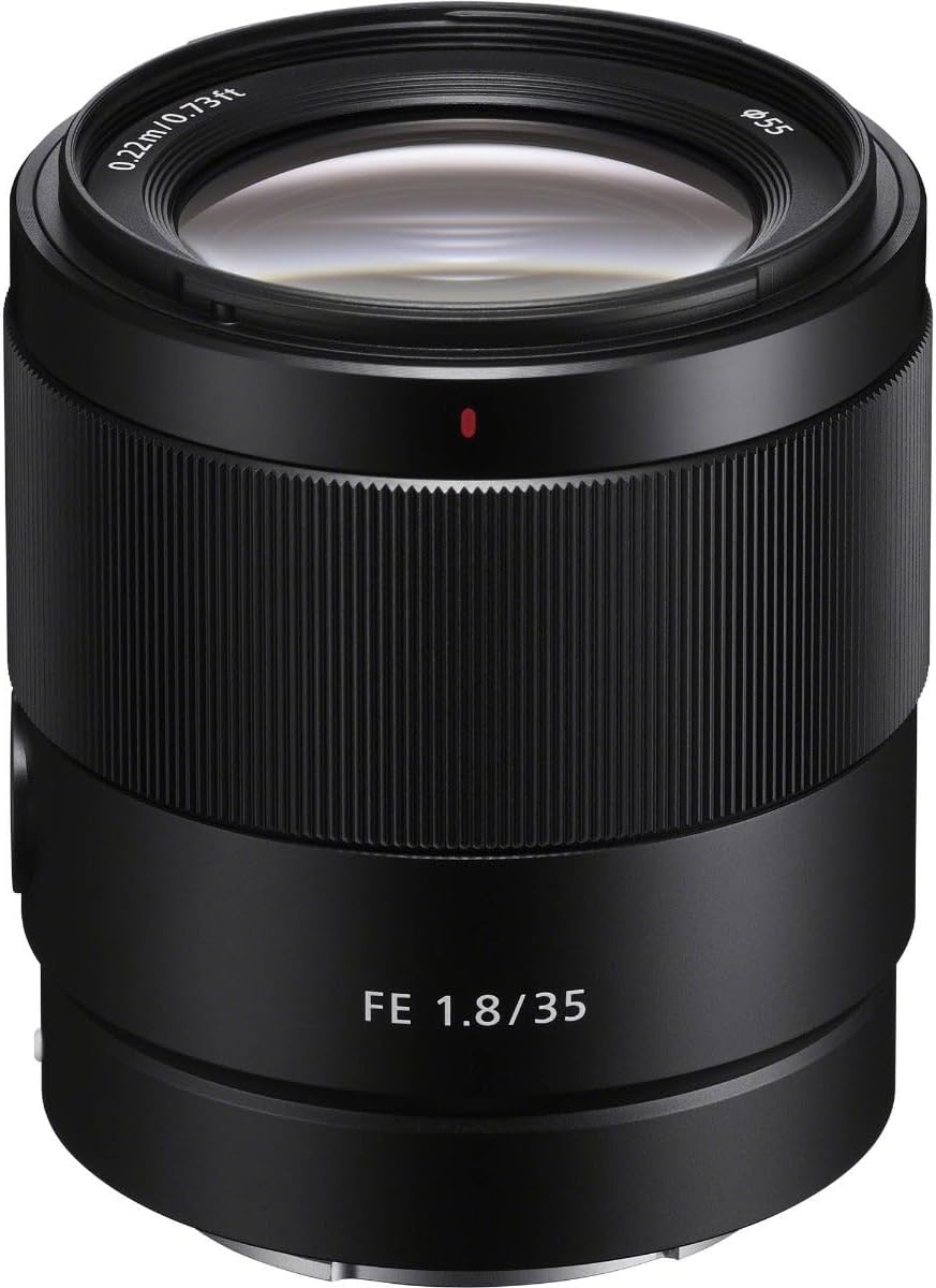 Sony 35mm f/1.8 Full-Frame E-Mount Prime Lens – Ideal for Street, Portrait, and Low-Light Photography