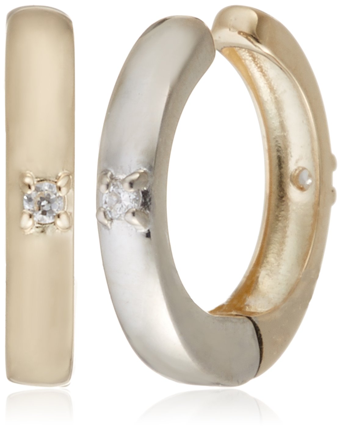 ディーコレクション D-COLLECTION K10YG/WGニュークリップイ