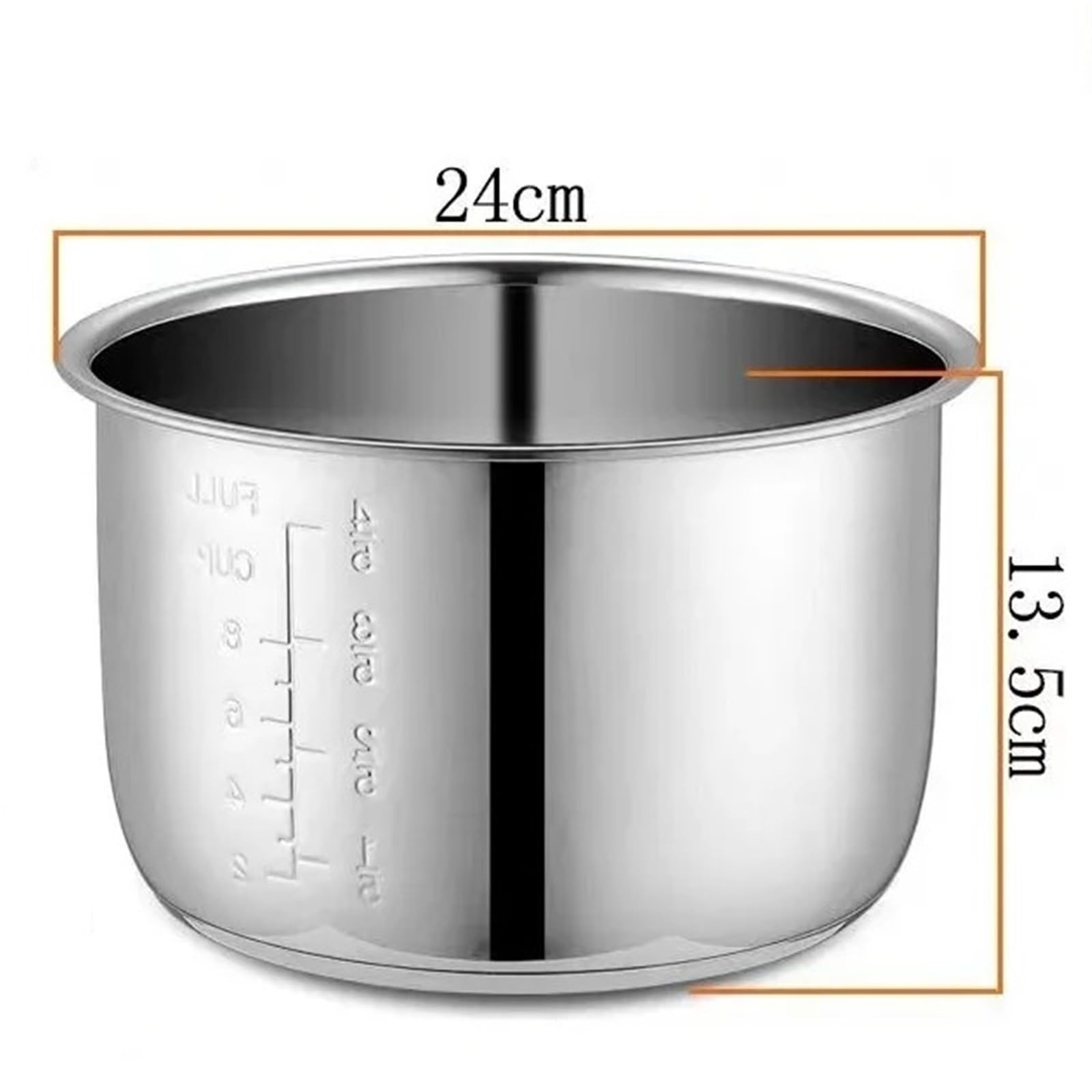 5L Elektryczna powłoka szybkowaru, wewnętrzny pojemnik, multicooker, wymiana zbiornika ze stali nierdzewnej