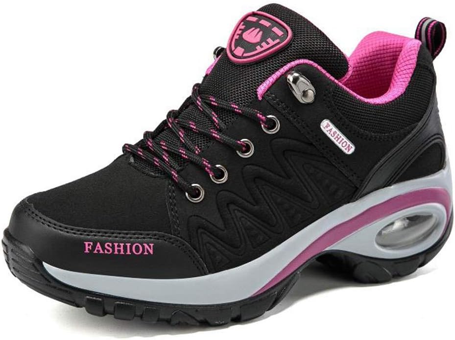 MIOKE Women's Outdoor Running Sport Shoes Waterproof Non-Slip Casual Trail Backpacking Climbing Hiking Shoes