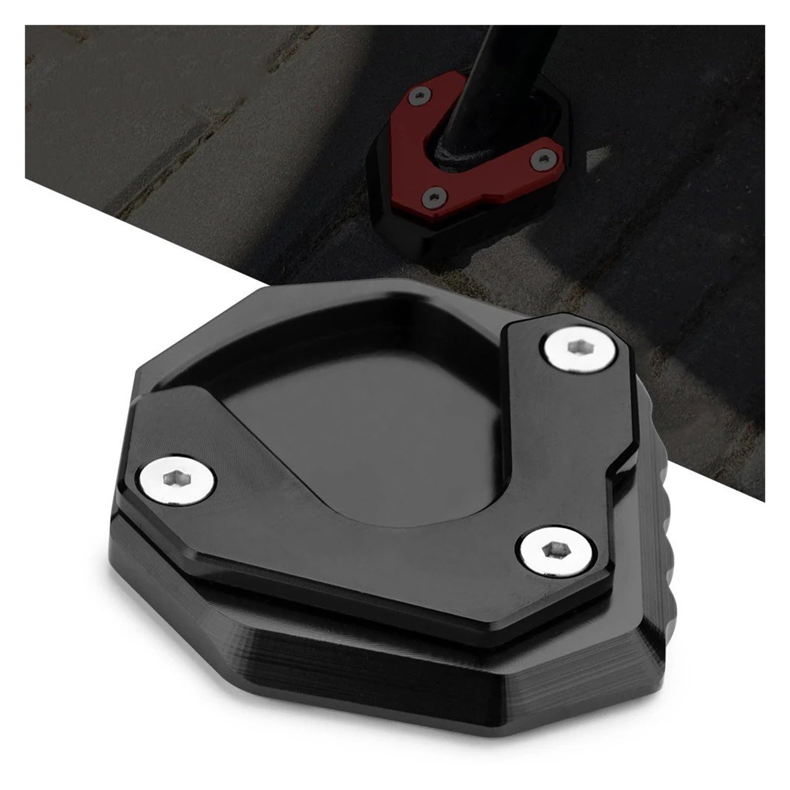 Piastra cavalletto moto per XL750 2023-2024 (Rosso)