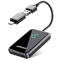 ASOUNY Adattatore CarPlay Wireless 2025 Trasforma CarPlay cablato in CarPlay senza fili