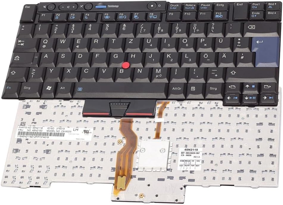 Original Lenovo Tastatur für Thinkpad T14 G3 DE QWERTZ CS22 P14s Gen3