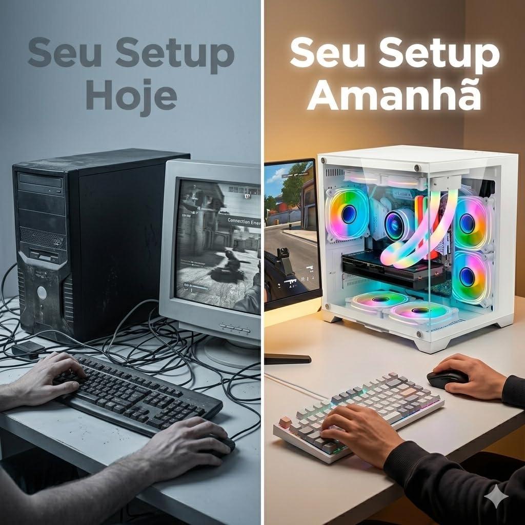PC Gamer Arvex Branco Intel i7, GeForce RTX 3050, Memoria RAM 16GB, SSD 480GB PC Gamer Arvex Branco Intel i7, GeForce RTX 3050, Memoria RAM 16GB, SSD 480GB