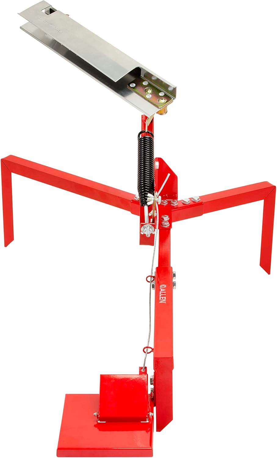 Allen Company EZ Aim Foot Pedal/Pull Cord Claymaster Clay Pigeon Thrower Machine - High-Performance Launcher - Ideal for Skeet and Trap Shooting - Foot Pedal Operated/Pull Cord Operated
