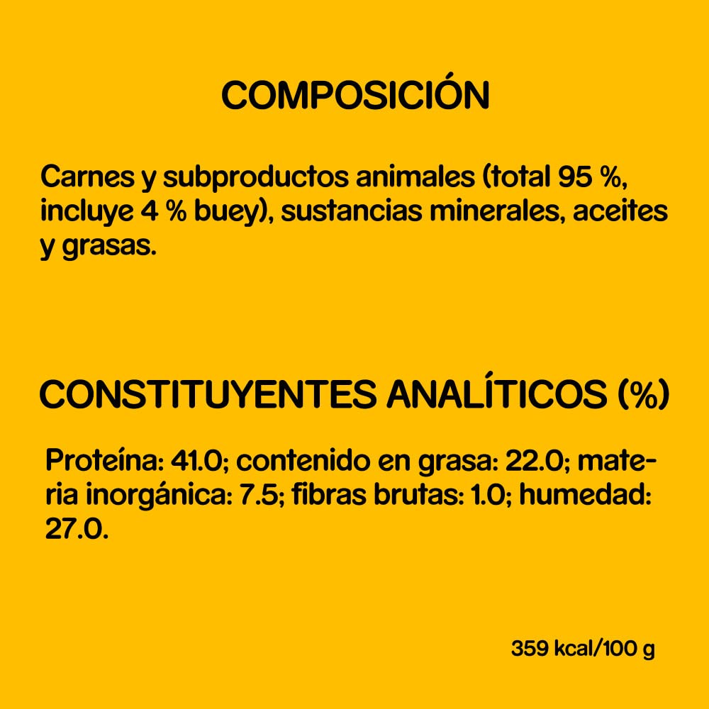 Pedigree Ranchos Snack para Perro, Sabor Ternera (Pack de 7 x 70g)