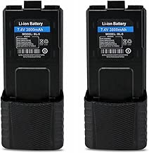 Baofeng Replacement Battery 7.4V 3800mAh for Walkie Talkies UV5 BF-F8HP UV-5R UV5R PLUS UV-5RTP BF-F8 BF-F8+ - coolthings.us