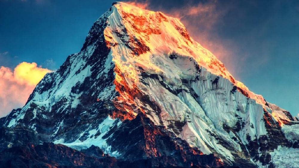 Mount Everest DIY 5D Diamond Painting by Number Unique Kits Home Wall Decor Crystal Rhinestone Wall Decor