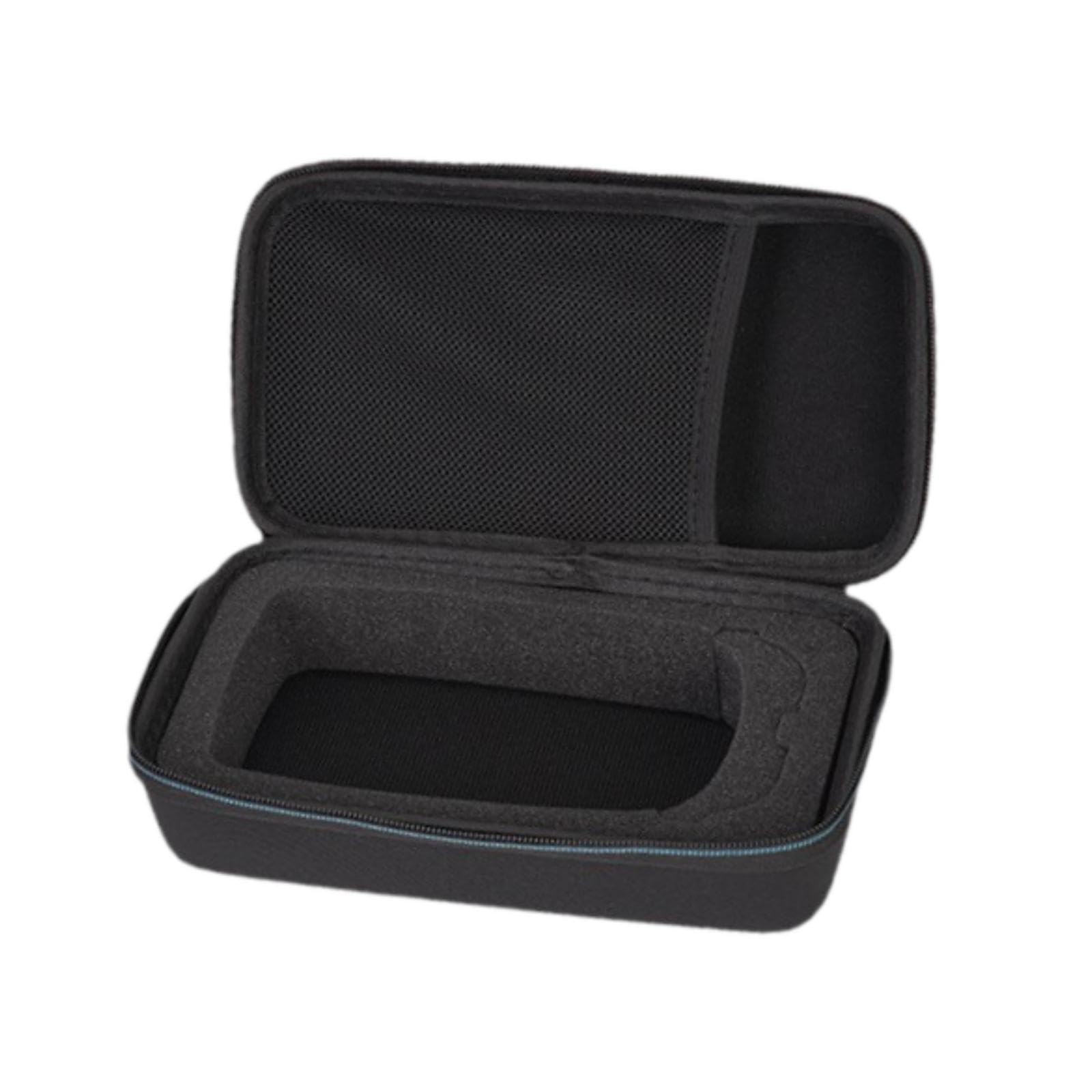Gralara Hard Carrying Case for Car Jump Starter - EVA Protective Storage Bag with Handle, Shockproof Portable Organizer for Emergency Kit, Electronics (Case Only), Blue Red Zipper