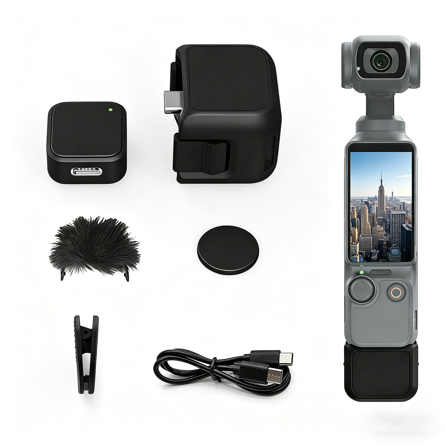 Amazon.com: Wireless Lavalier Microphone for DJI Osmo Pocket 4