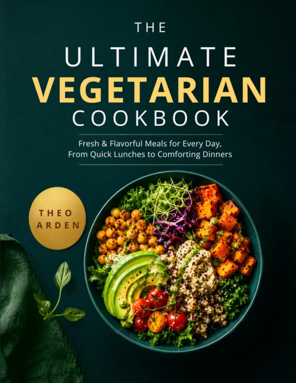 The Ultimate Vegetarian Cookbook: Fresh & Flavorful Meals for Every Day, From Quick Lunches to Comforting Dinners