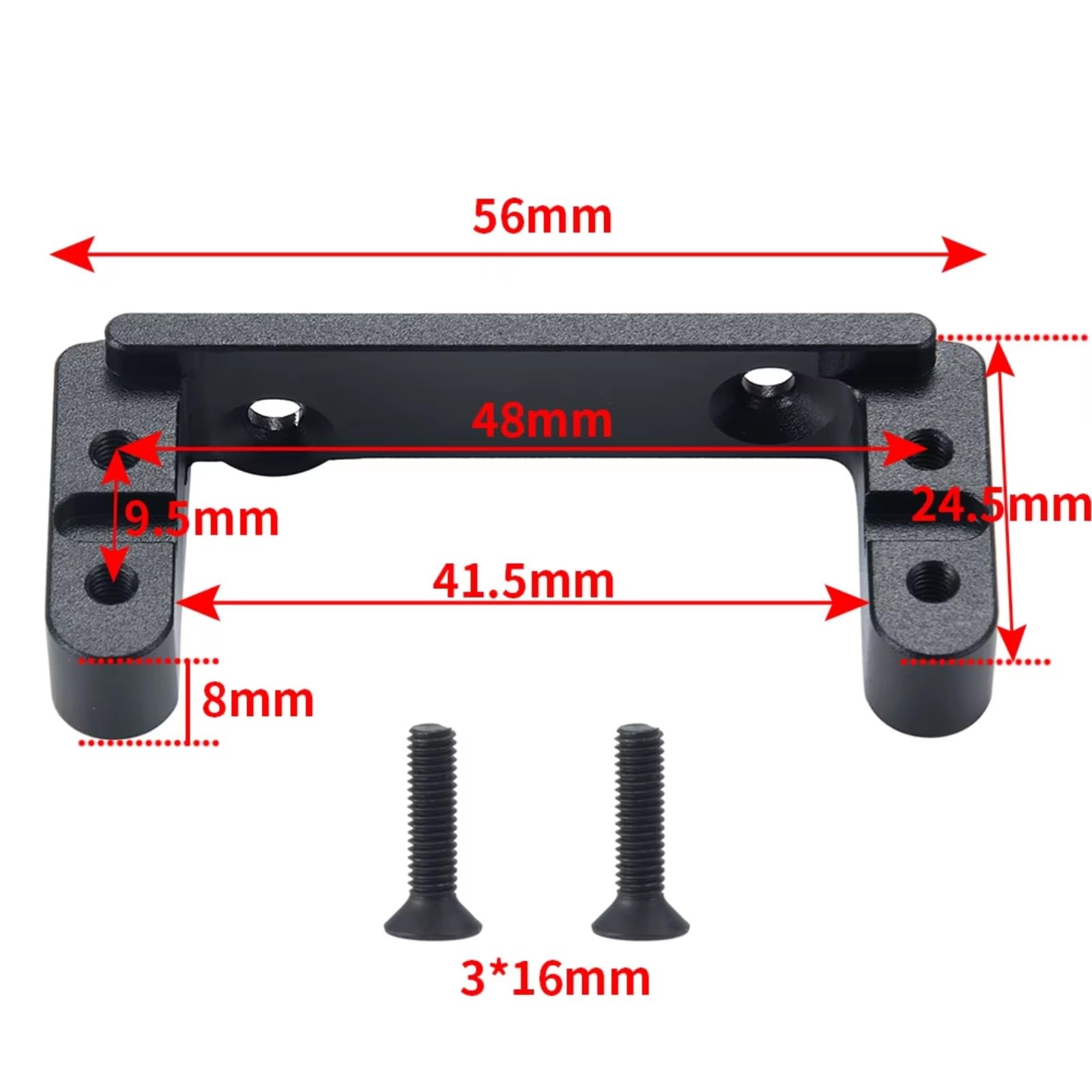 Per Axial SCX6 AXI05000 Per JLU Per Wrangler 1/6 Metallo Shift Servo Mount RC Crawler Ricambi Auto Accessori Aggiornamenti Componenti Accessori