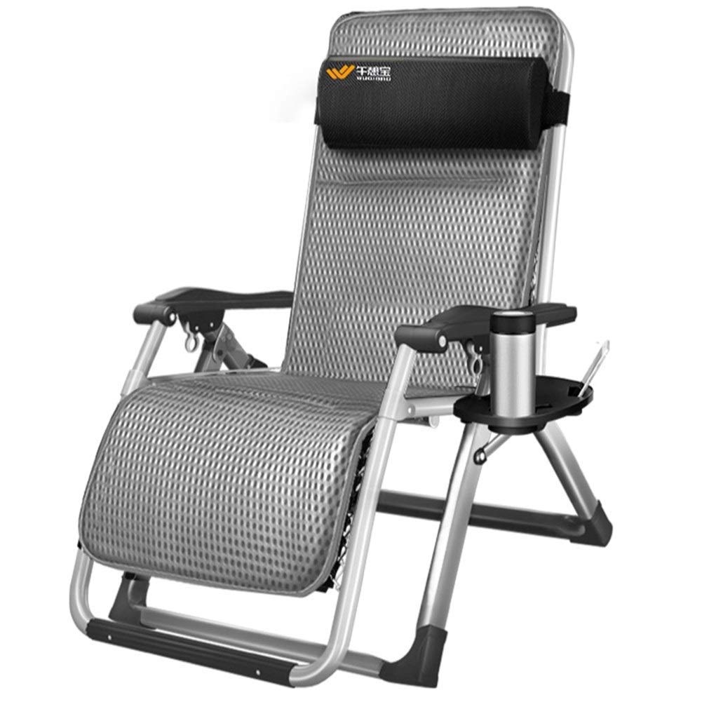 Chaises pliantes de bureau et jardin, fauteuil relax inclinable contre la fatigue du dos