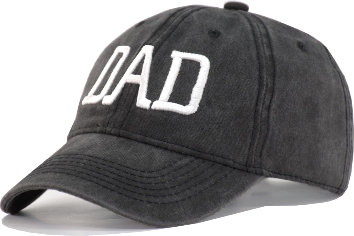 Mom and Dad Hats Baseball Cap Set – Gifts for New Parents Couples Mother Father's Day 3D Embroidery Adjustable Soft Dad Hat - Image 4
