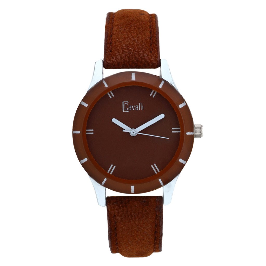 Cavalli Brown Dial with Brown Leather Strap Analog Watch- for Women, Girls (B01IBINPMM) Amazon Price History, Amazon Price Tracker