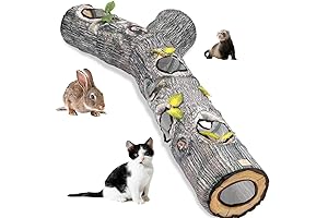 Interactive Cat Tunnel Tree