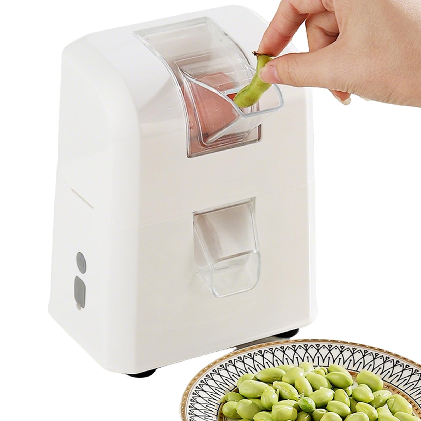 Máquina Eléctrica Peladora De Guisantes, Máquina Automática Para Pelar Frijoles, Herramienta Portátil Para Pelar Frijoles Y Edamame, 450 G/min, Para Cocina Doméstica, Restaurante Y Uso Comercial