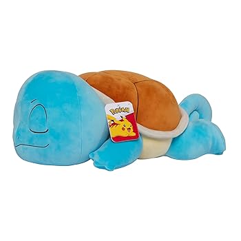Pokemon Sleeping Squirtle Plush 8-Inch