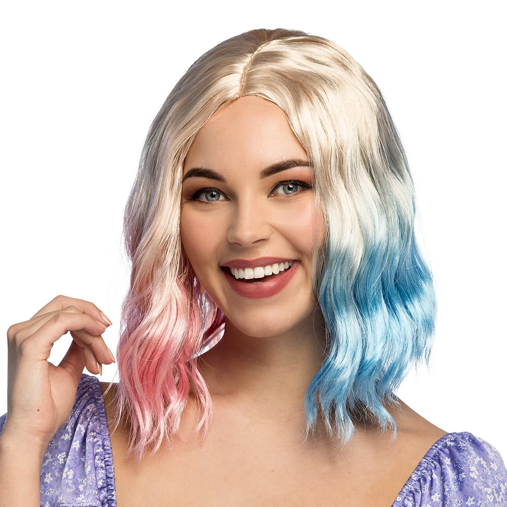 Boland 85098 Wig for Adults, Hairstyle Made of Synthetic Hair for Festival, Carnival, Accessories Fancy Dress Costumes