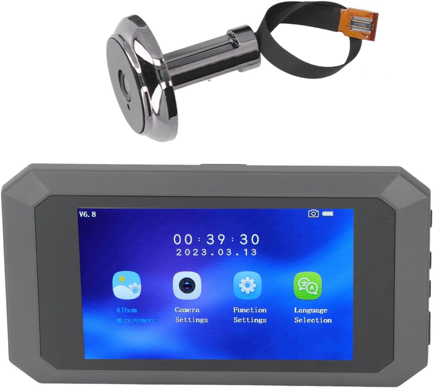 Video Doorbell, 3.97 Inch Color...