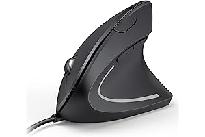 TECKNET Wired Ergonomic Mouse: Ultimate Comfort, Precision, and Productivity