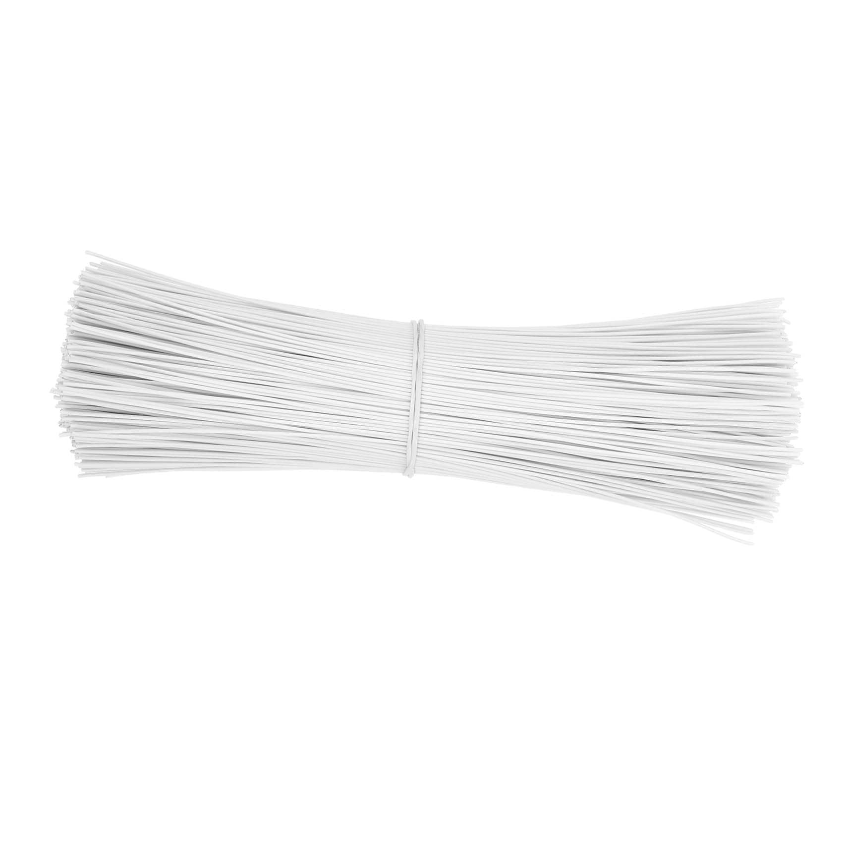 Câblage électrique et jardinage net grâce au fil de fer galvanisé CHILDWEET 1000pcs