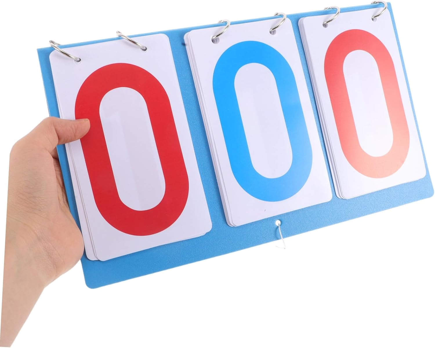 SUPVOX Portable Flip Scoreboard Desktop Score Keeper for Soccer Basketball and Table Tennis High Visibility Design with Space Saving Hanging Option for Easy Use