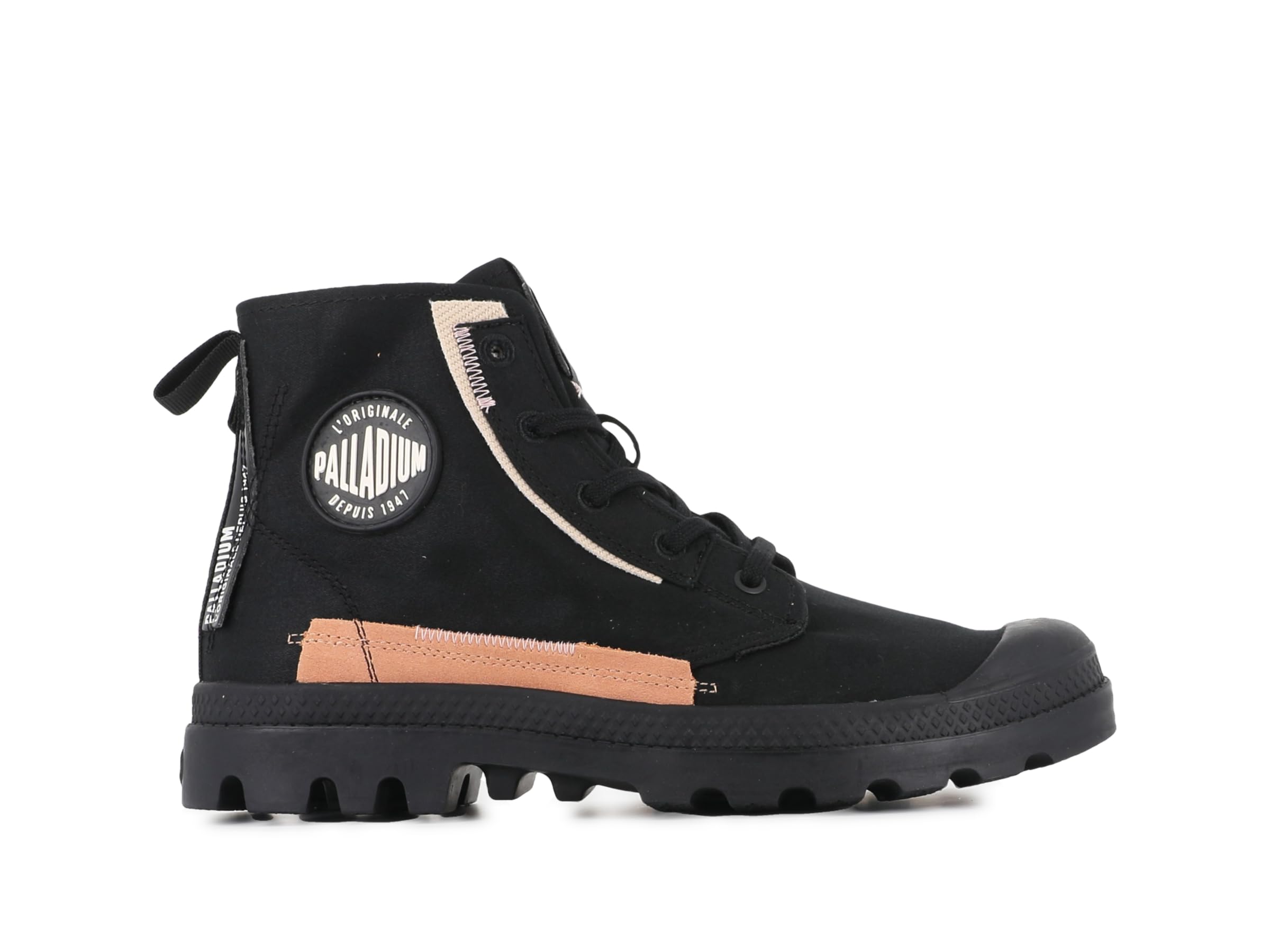 Palladium Pampa Underlayer Boots Women White, Black, 8.5 UK