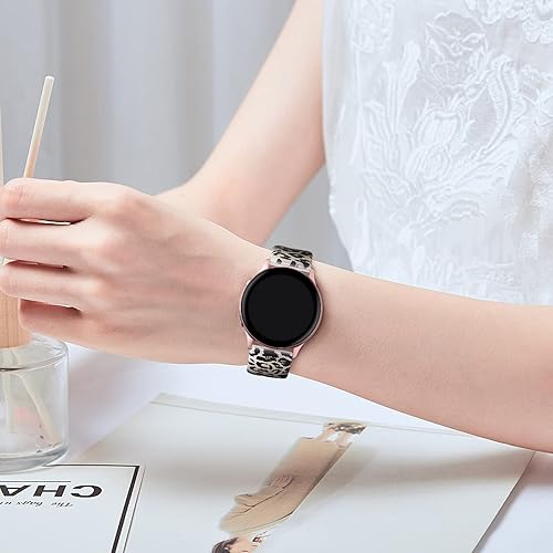 Miniatura 4 de GEAK Compatible con Samsung Galaxy Watch 4, correas de Samsung Watch 5, correas de reloj Samsung Galaxy Active 2 de 1.575 pulgadas, correas de