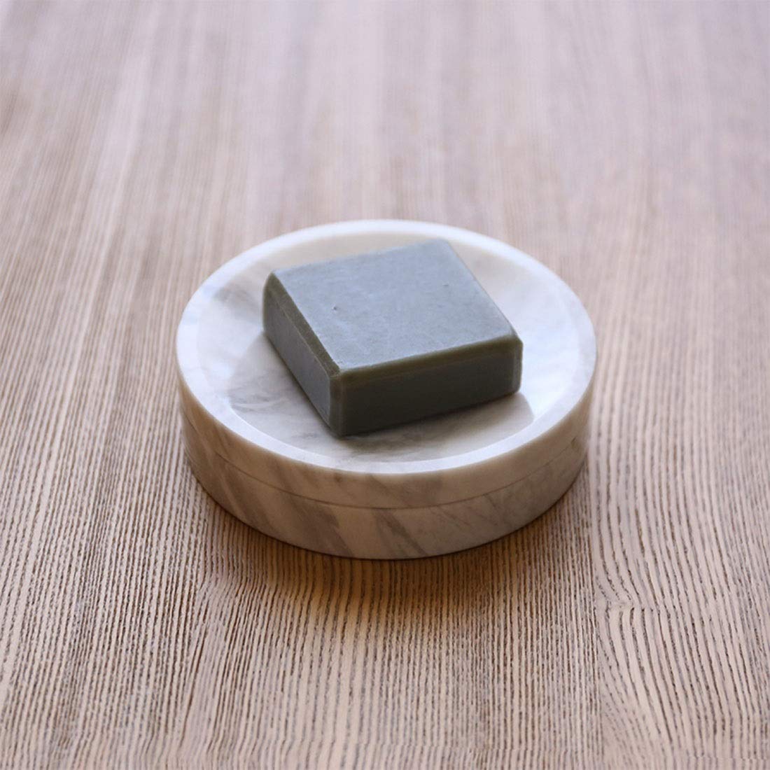 Jabonera Baño Mármol Natural Jabón Doble Plato Fregadero Cuarto de baño bañera Jabonera Jabonera Plato Caja Esponja jabonera Plato escurridor Jabonera Ducha