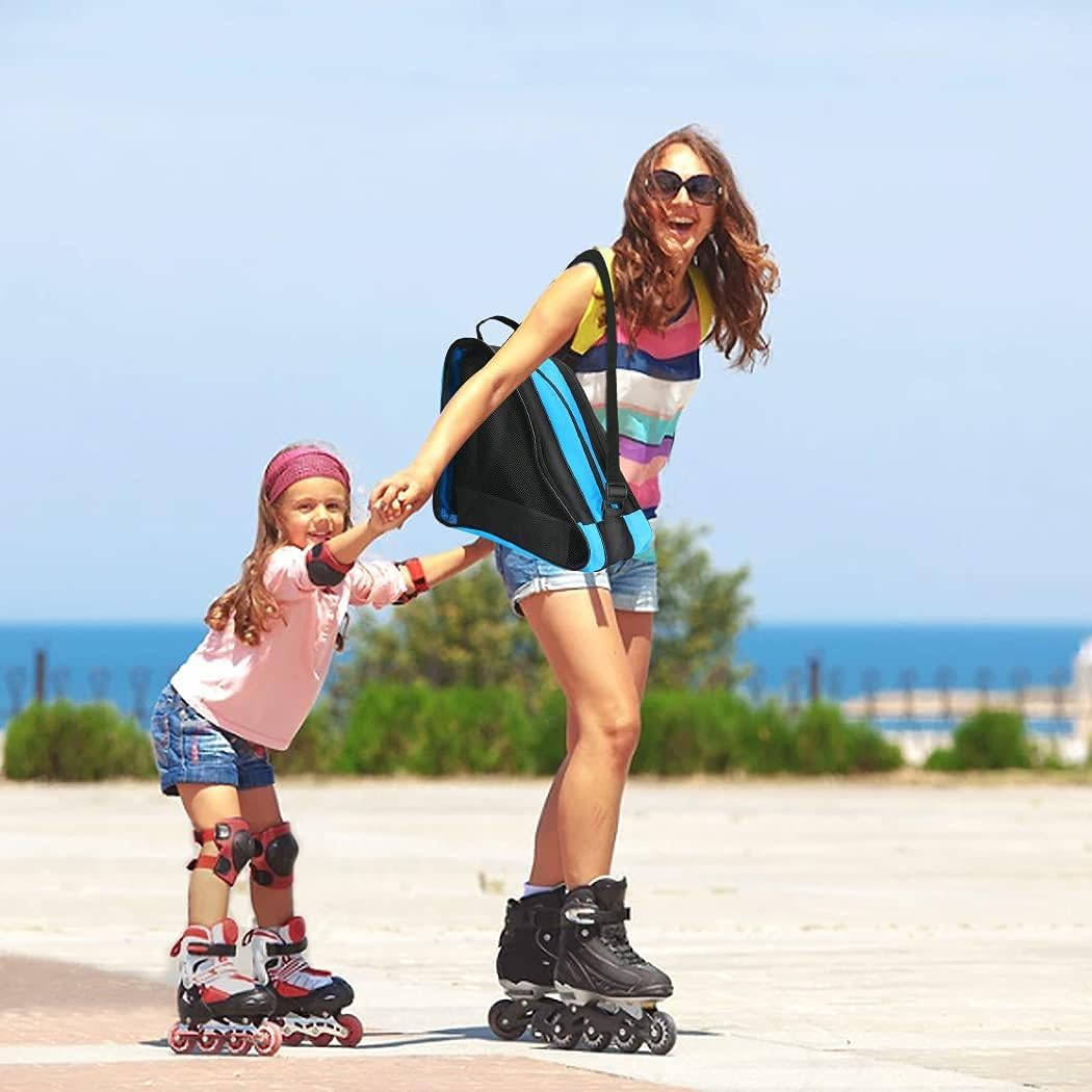 Patines Mochila 38cm Niña Correa Ajustable Impermeable 3 Compartimentos