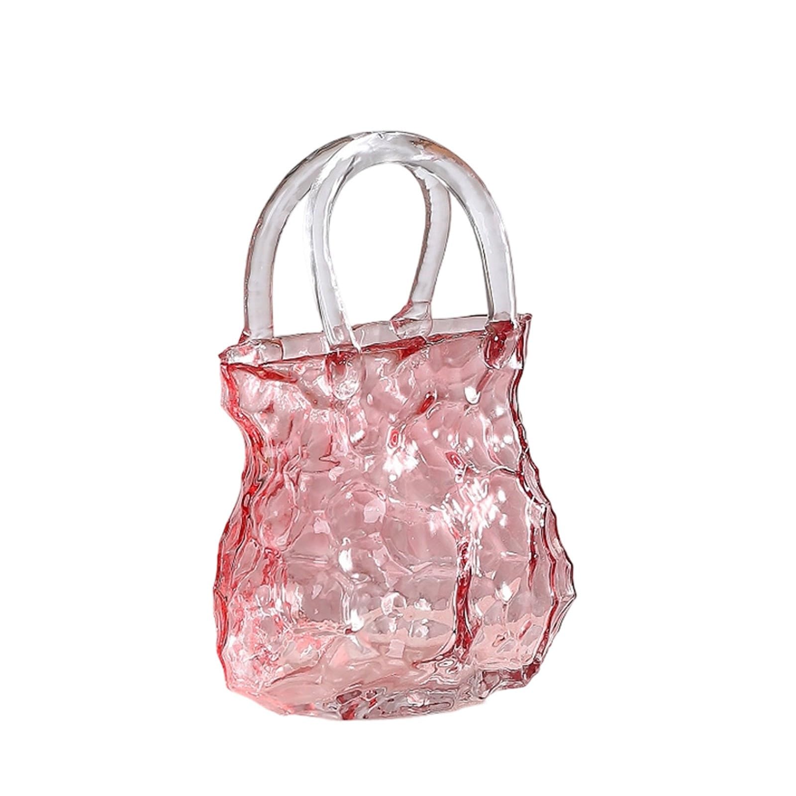Tarro de mermelada con forma única de bolso y bonita botella ideal para zumos