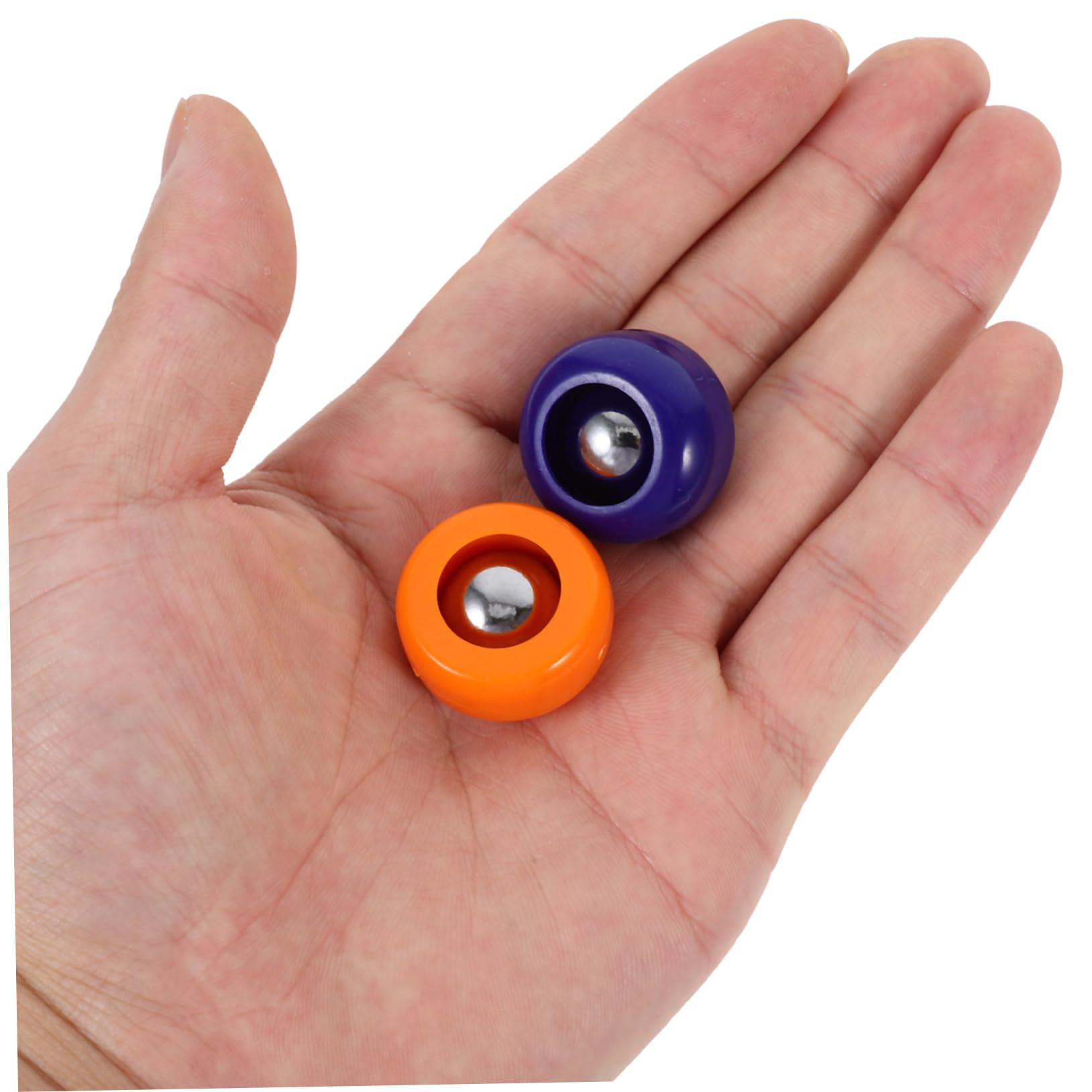 Sosoport Lot de 20 Mini Balles de Curling, Quilles de Bowling et Rouleaux pour Table de Jeu de Palets, Équipement Polyvalent en PP pour Jeu Intérieur et Détente Familiale
